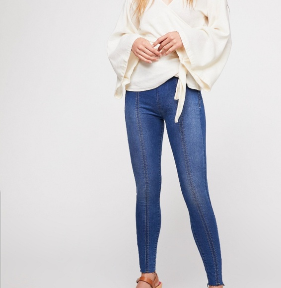 Free People Denim - Free People NWT high waist rise skinny 27 seams